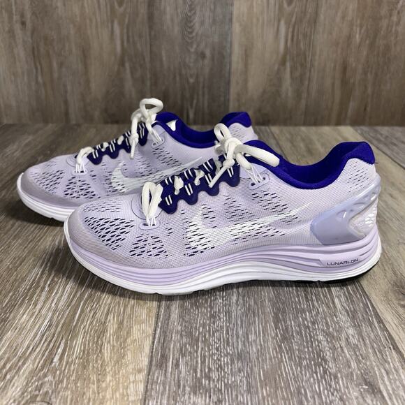 Nike Lunarglide 5 Purple Women’s US Size 5.5 Running Sneaker Shoes 599395-501 - Picture 5 of 11